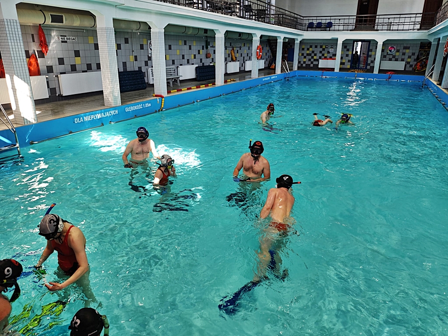 Hokej pod wodą Walenie Siemianowice Śląskie Trening 14 III 2026